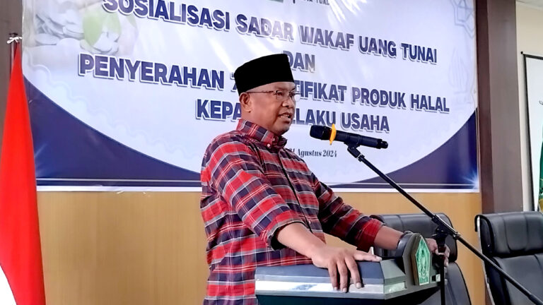 Sosialisasi Wakaf Uang Tunai Di Kota Tual