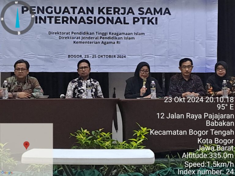 Warek III IAIN Ambon Ikuti Pertemuan Penguatan Kerjasama Internasional PTKI