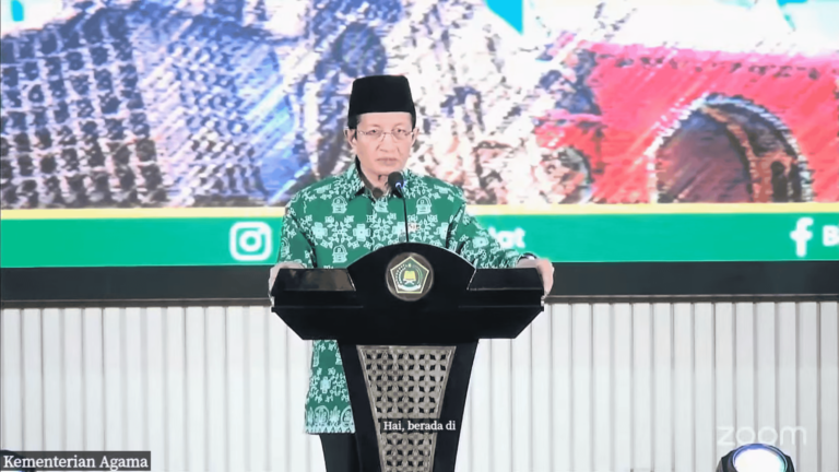 Rektor dan Pimpinan IAIN Ambon Ikuti Peluncuran Grand Design Badan Moderasi Beragama