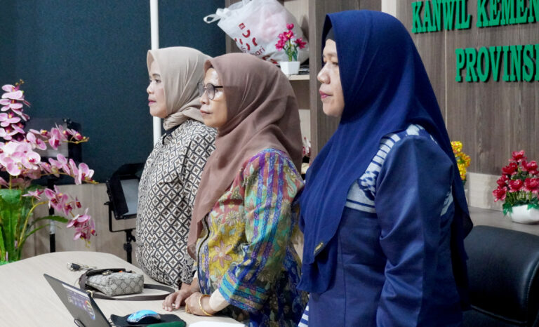 DWP Kanwil Kemenag Maluku Ikuti Pelatihan E-Reporting Tingkat Nasional
