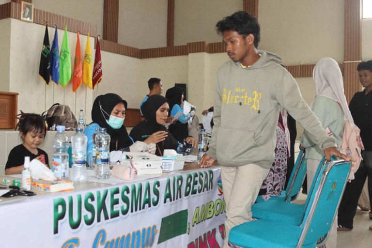 UIN Ambon Gandeng Puskesmas Arbes Gelar Pemeriksaan Kesehatan Gratis