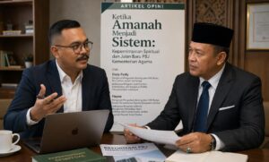 Ketika Amanah Menjadi Sistem: Kepemimpinan Spiritual dan Jalan Baru PBJ Kemenag