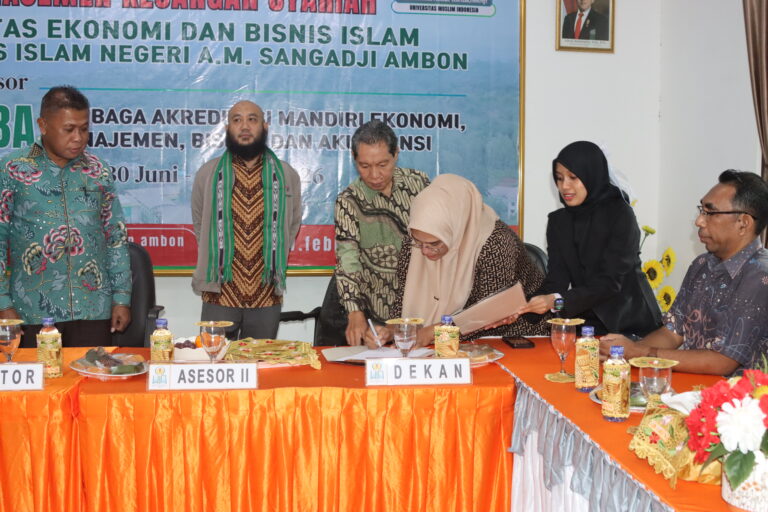 Prodi MKS UIN Ambon Raih Akreditasi Unggul dari Lamemba