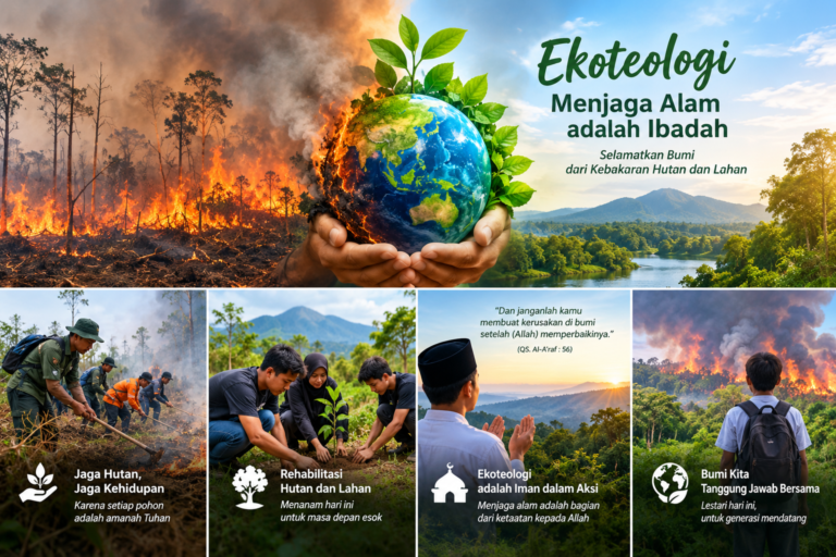 Ekoteologi; Menyelamatkan Bumi dari Tangan Jahat Manusia